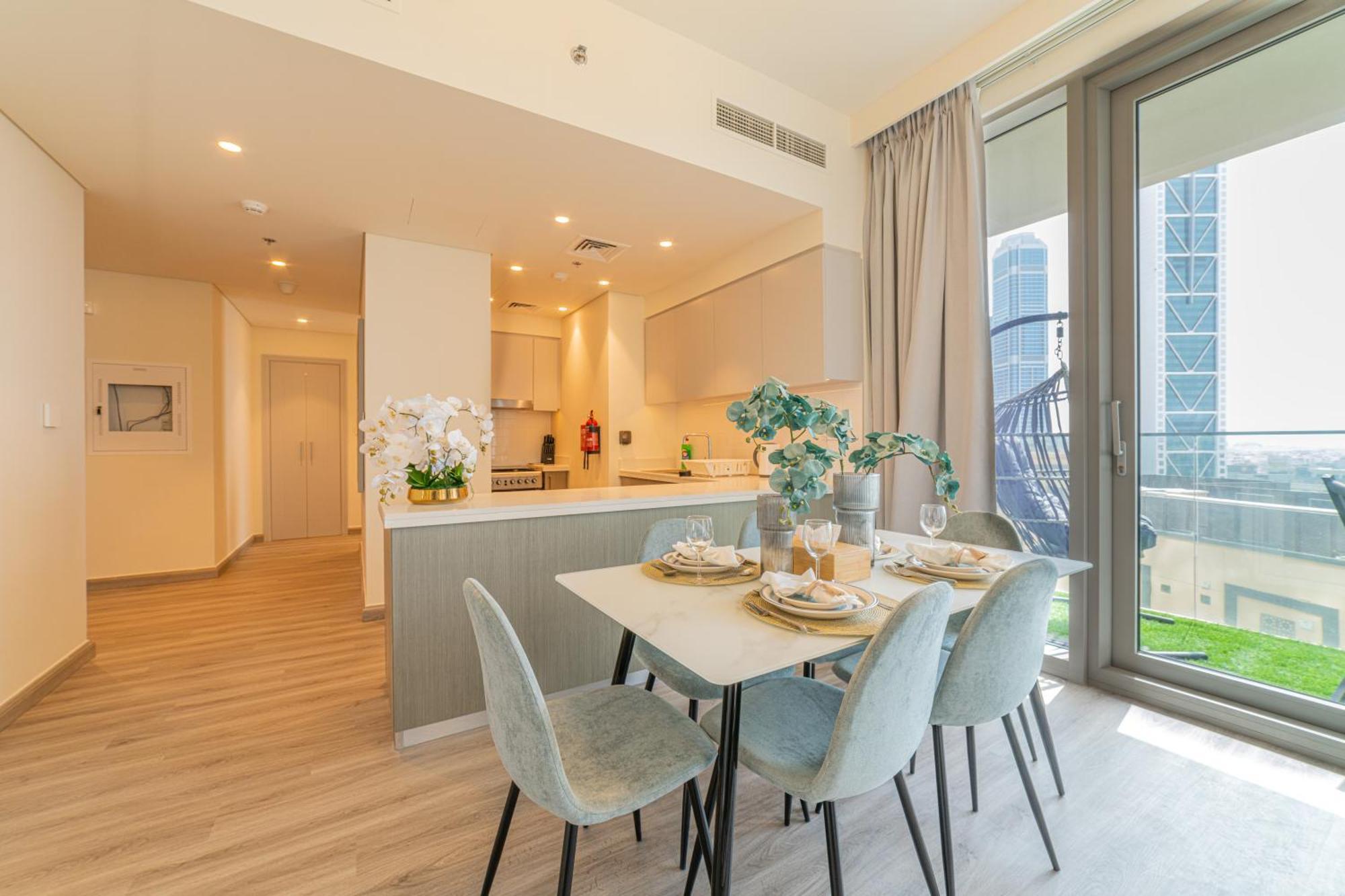 First Class 2Br With Full Dubai Boulevard View מראה חיצוני תמונה