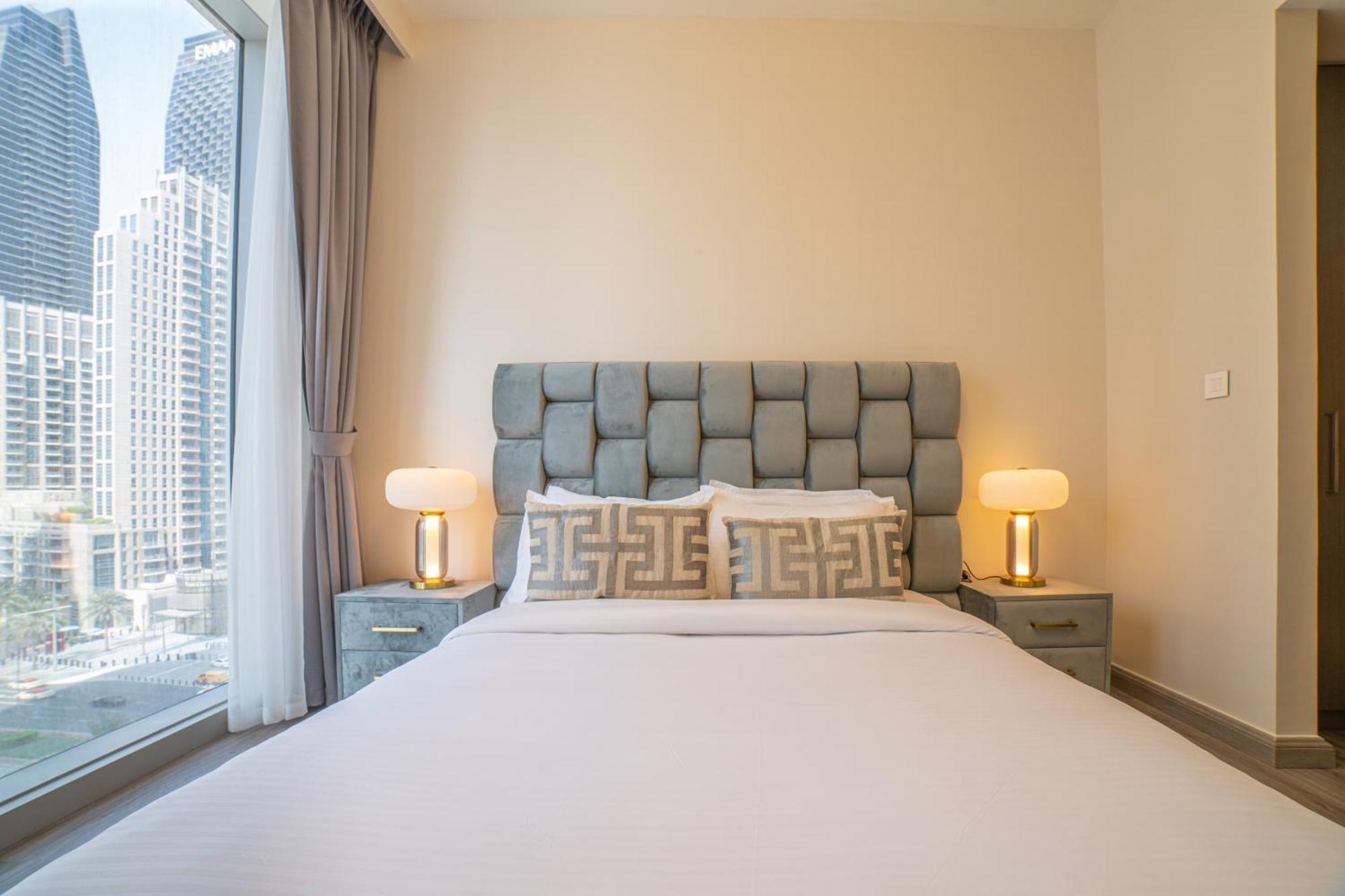 First Class 2Br With Full Dubai Boulevard View מראה חיצוני תמונה
