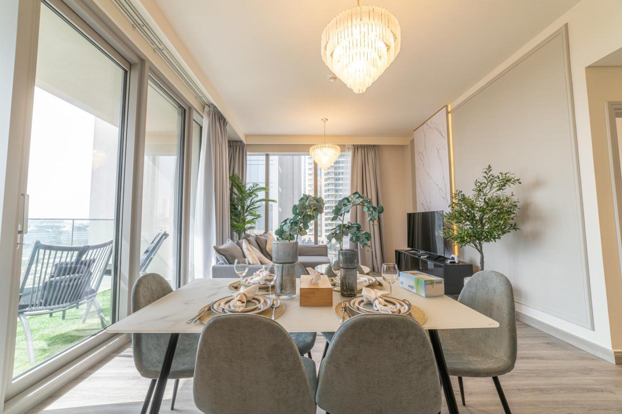 First Class 2Br With Full Dubai Boulevard View מראה חיצוני תמונה
