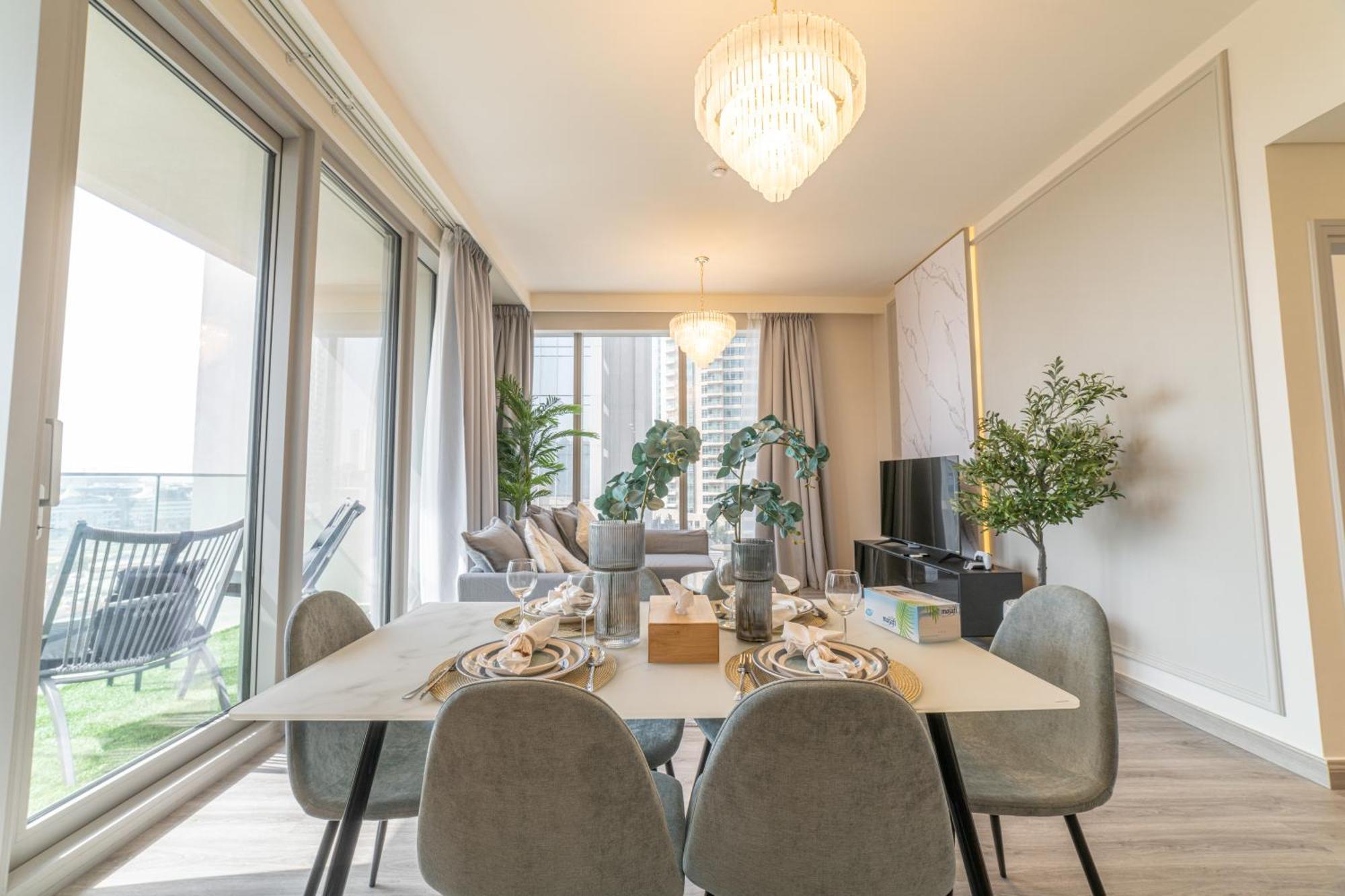 First Class 2Br With Full Dubai Boulevard View מראה חיצוני תמונה